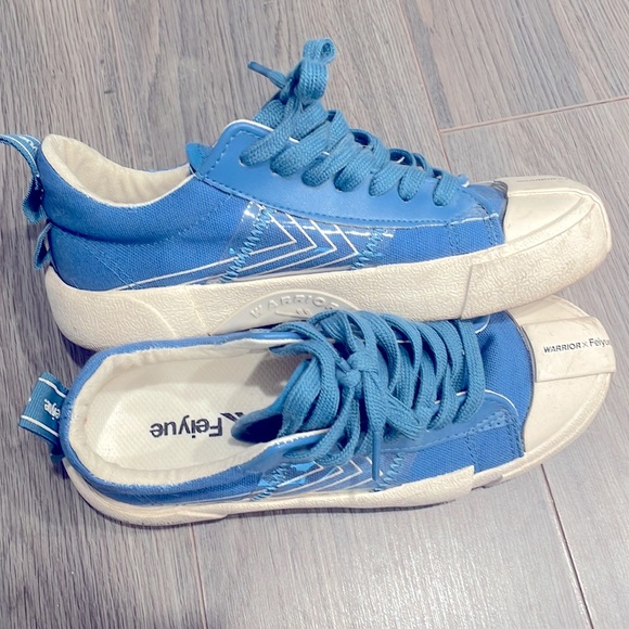 Feiyue blue sneakers - Picture 2 of 4